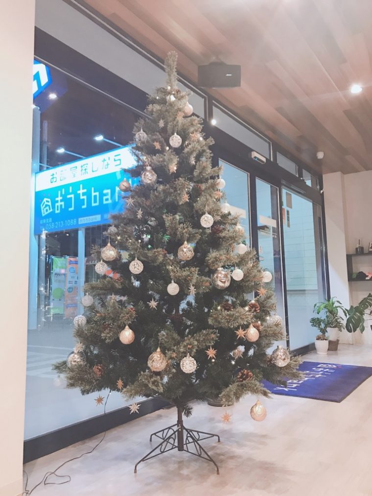 おうちbank岐阜北店もクリスマスモード🎄☆