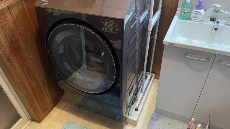 アパートにドラム式洗濯機って置けるの？