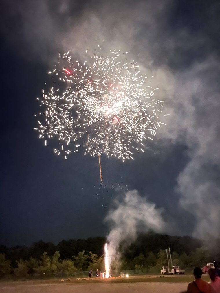 恵那市永田区夏祭り　～最後は打ち上げ花火で大盛り上がり