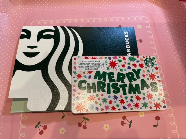 メリークリスマス☆～スタバのギフトカード♡