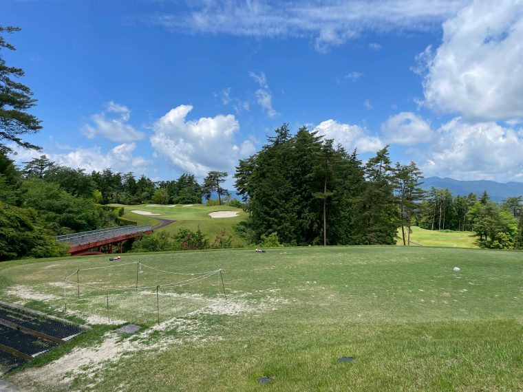 久しぶりのユーグリーン中津川でゴルフ