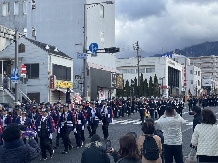 ２０２６年中津川市消防出初式