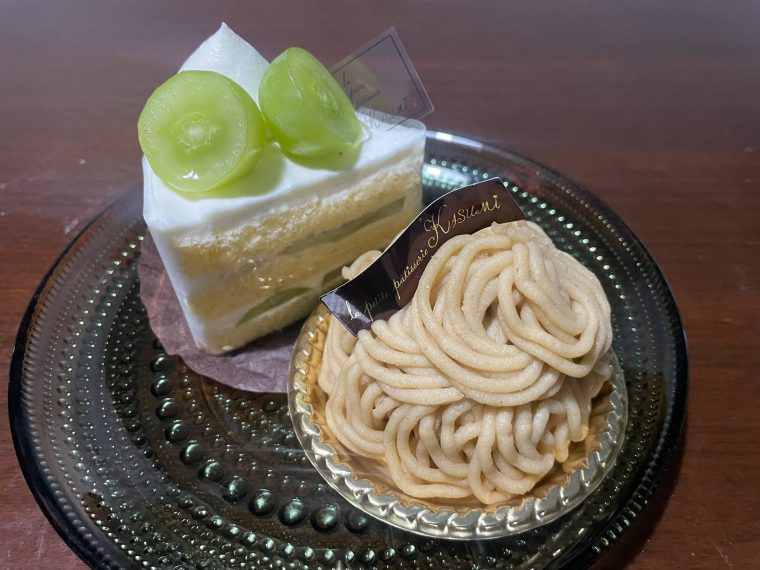 和菓子も良いけど秋のケーキも美味しい！　～恵那市KASUMI